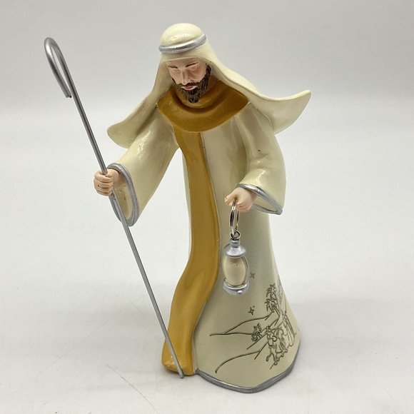 Hawthorne Village Silver Blessings Nativity Christmas Tree Collection JOSEPH - Picture 10 of 16